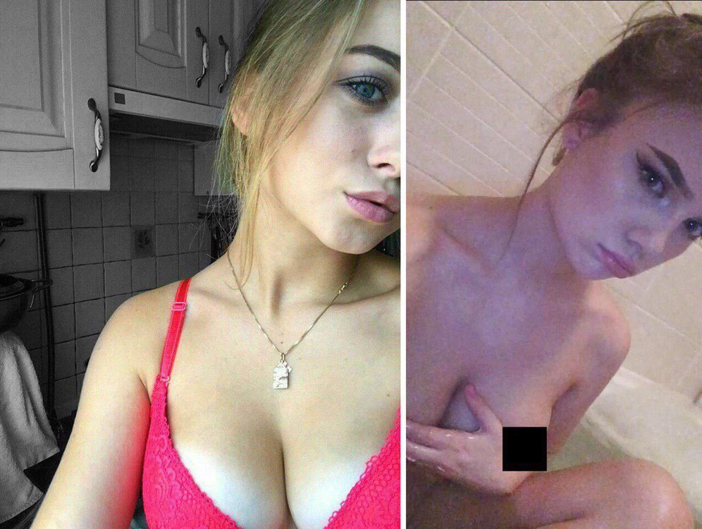Парни поделились снимками своих бывших девок без одежды