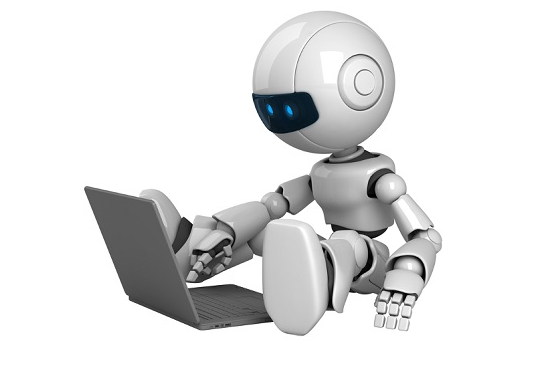 bot with computer