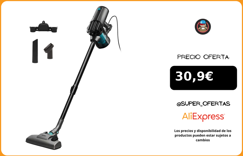 Cecotec Aspirador vertical Conga ThunderBrush 560 - Electrowifi