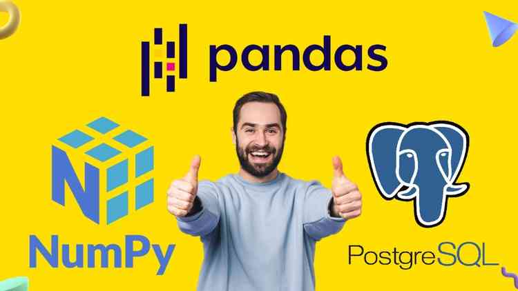 NumPy – Pandas – PostgreSQL Basic to Advanced for beginners udemy coupon