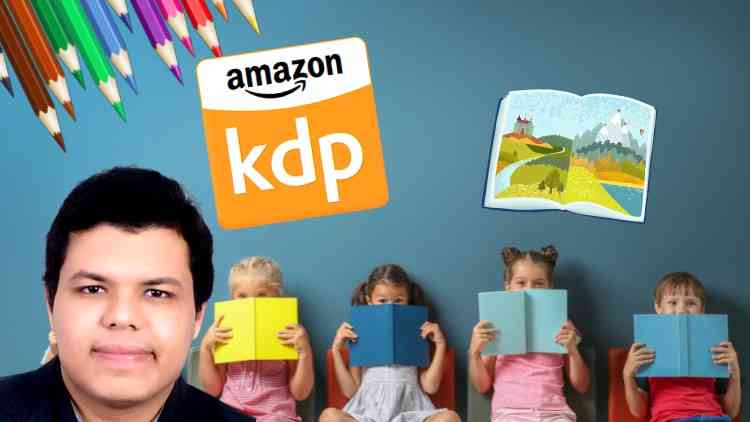 Sell kid Coloring books on Amazon KDP using Canva for FREE udemy coupon