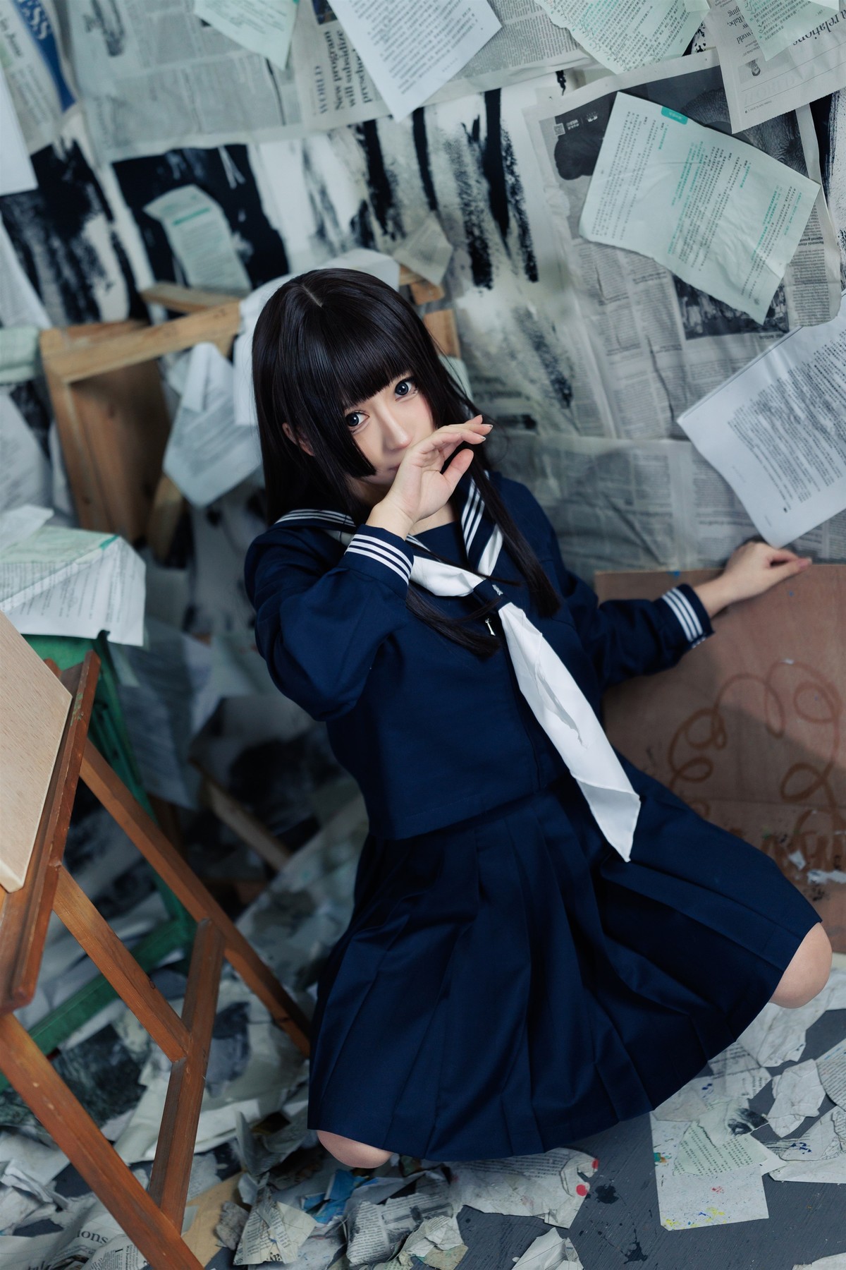 Cosplay 胡桃猫Kurumineko 反差学妹 Set.01 36