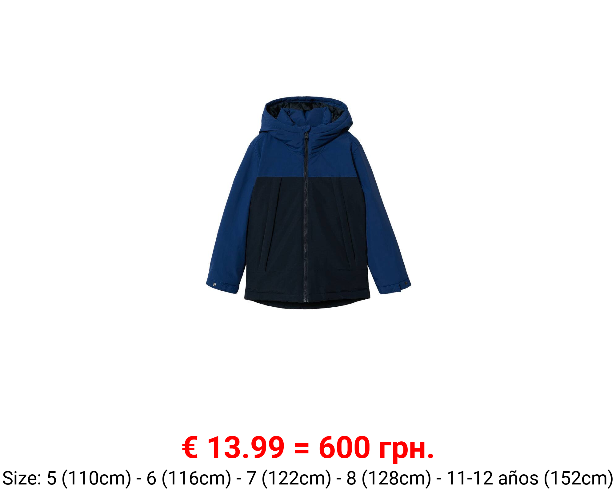 Anorak acolchado capucha