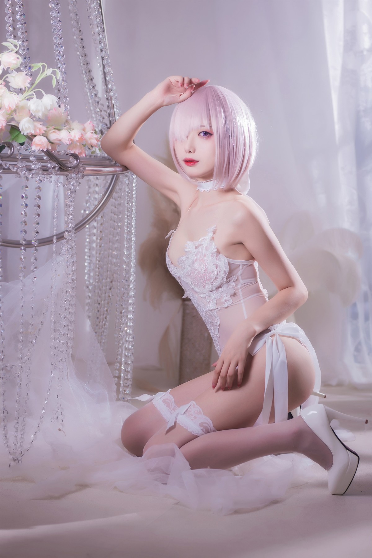 Cosplay 封疆疆 婚纱玛修 Wedding Dress 11