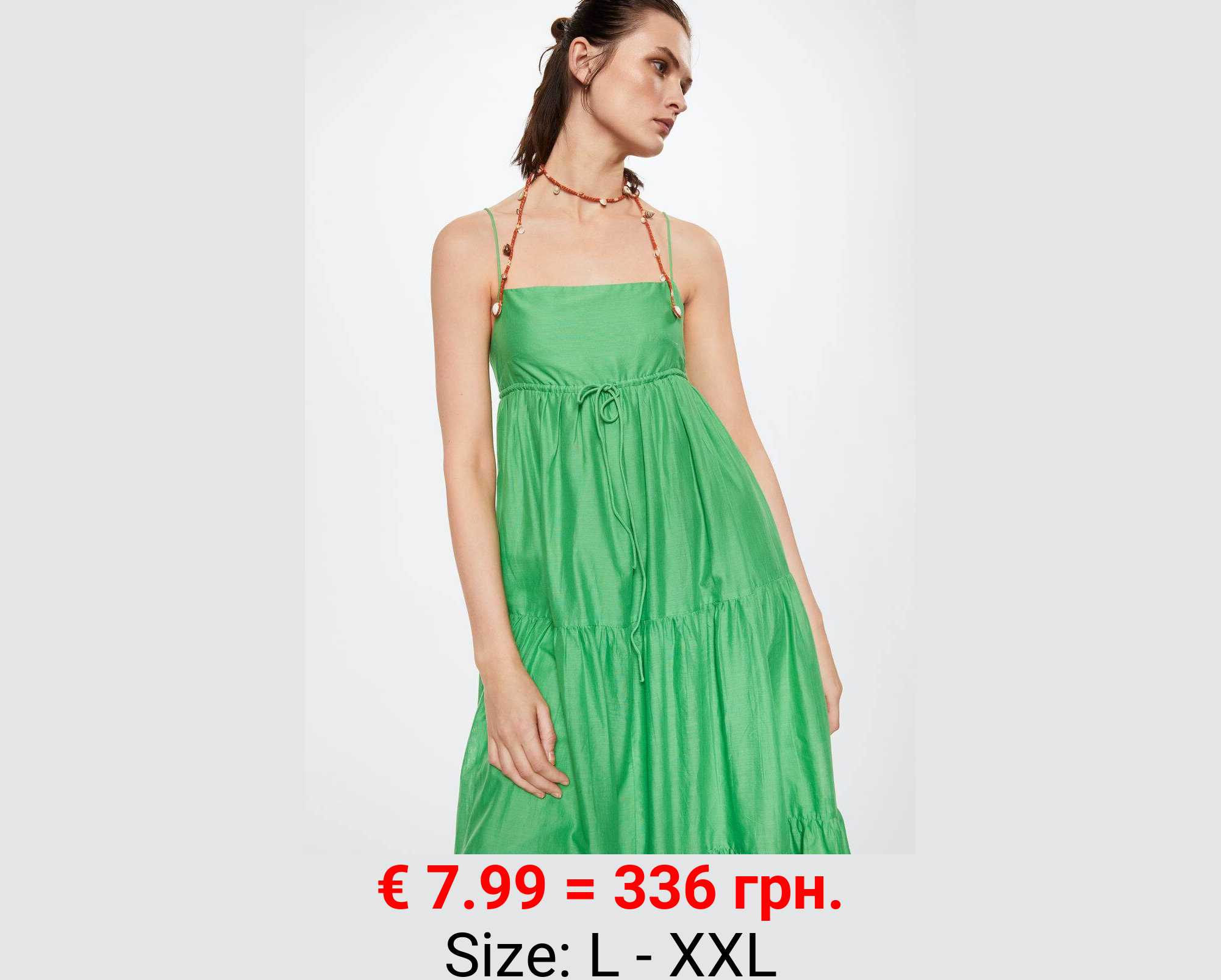 Vestido largo fluido