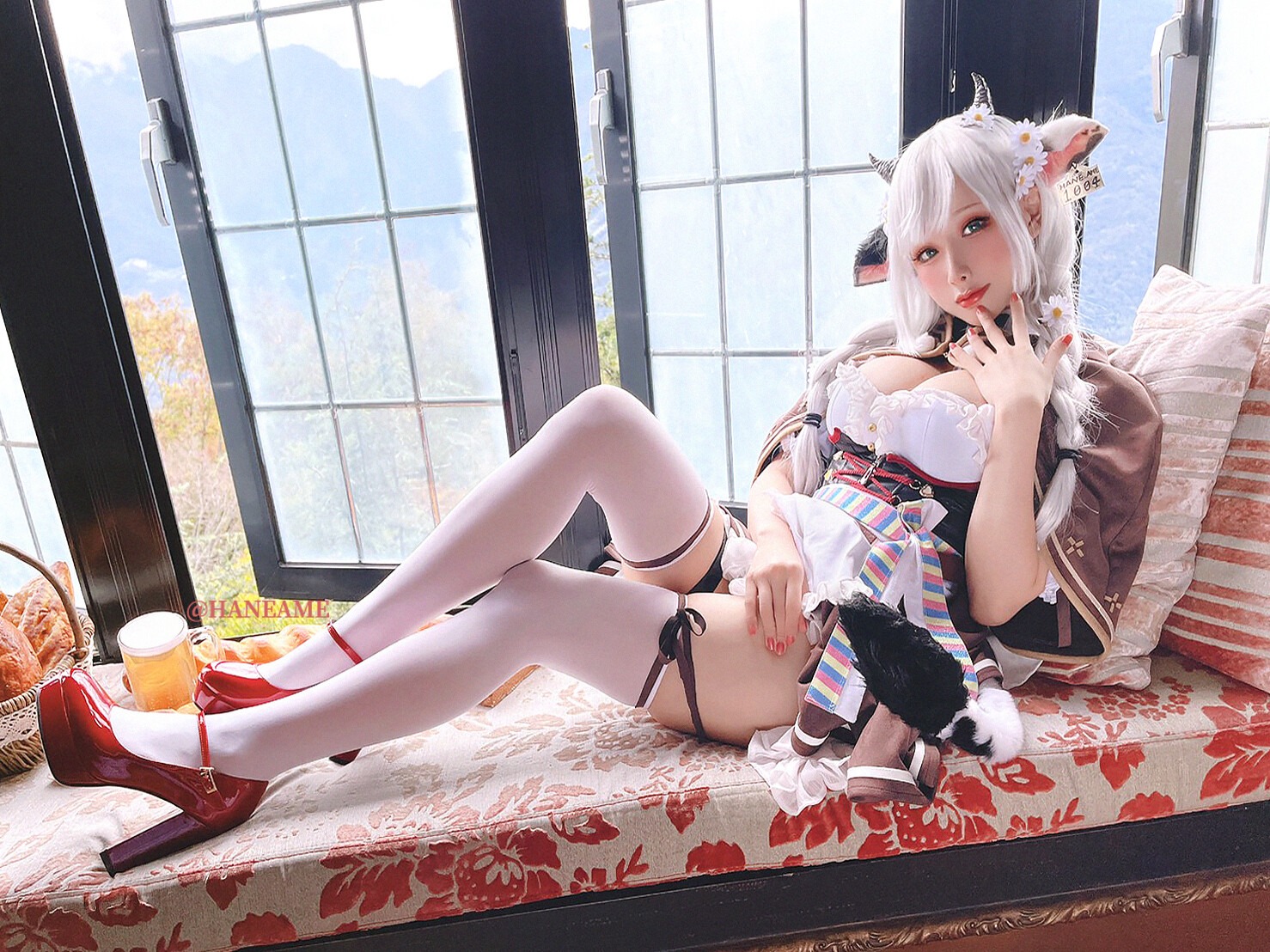 雨波_HaneAme - NO.131 白银诺艾尔(Shirogane Noel) [42P-36MB] 15