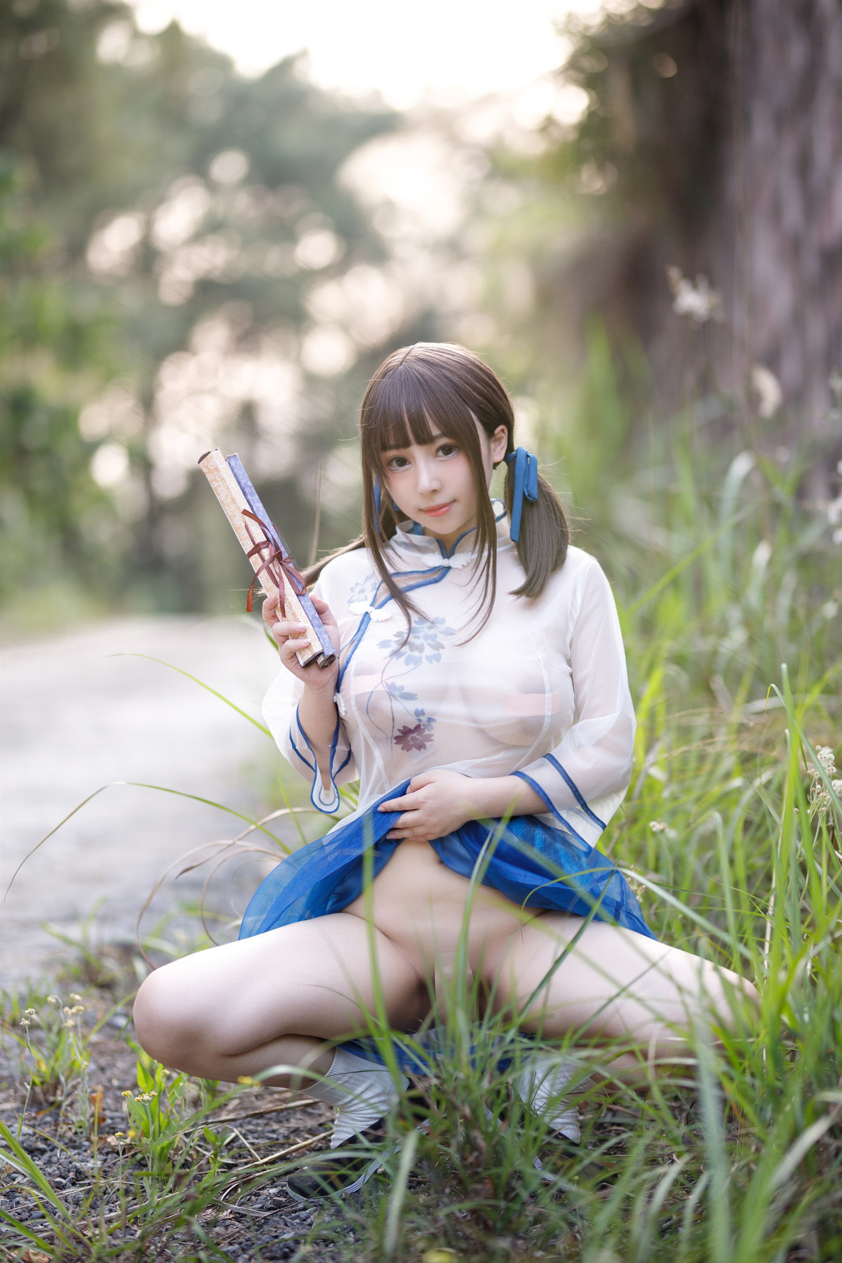 Cosplay 胡桃猫Kurumineko 乡野小娇妻 6