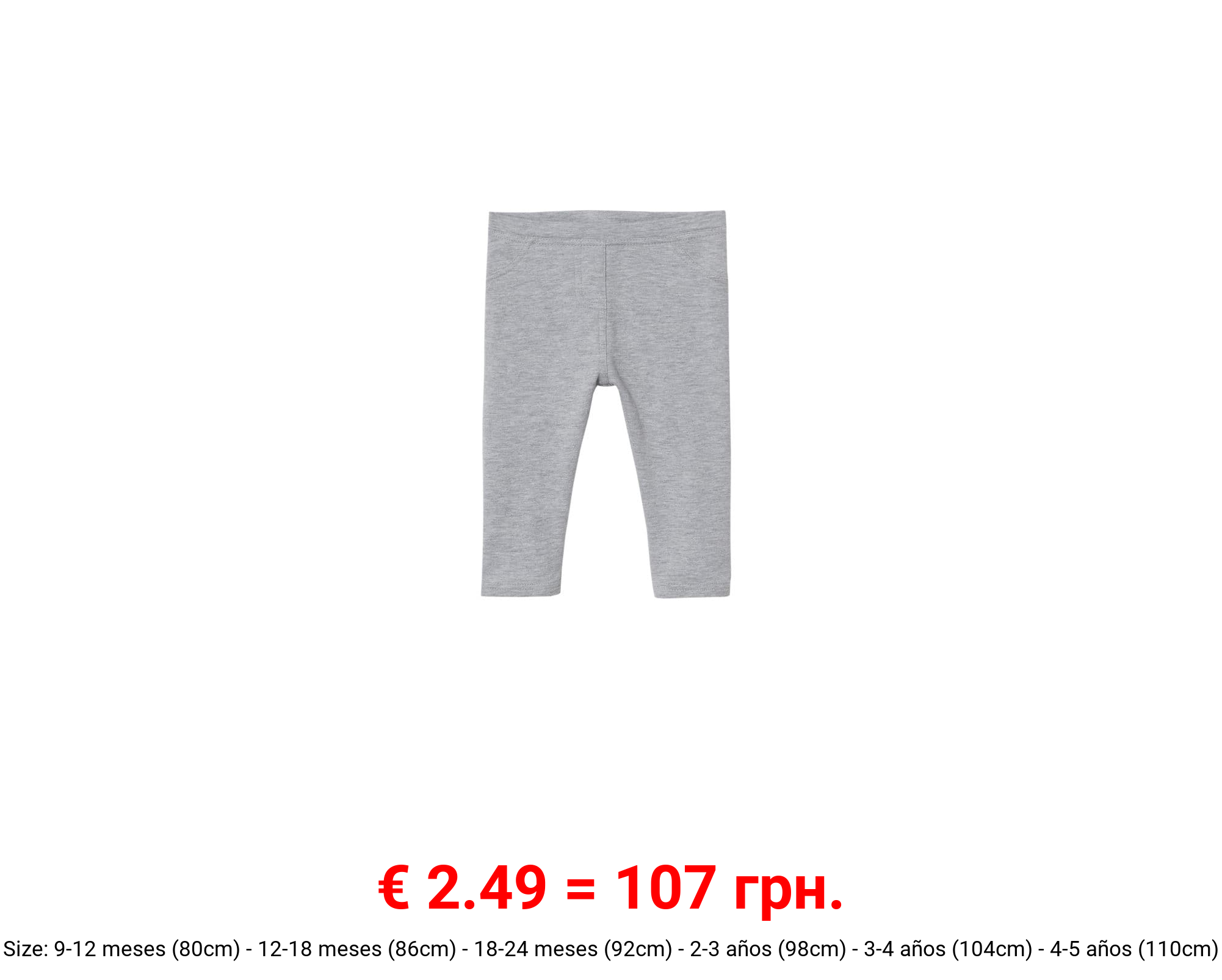 Leggings básicos algodón