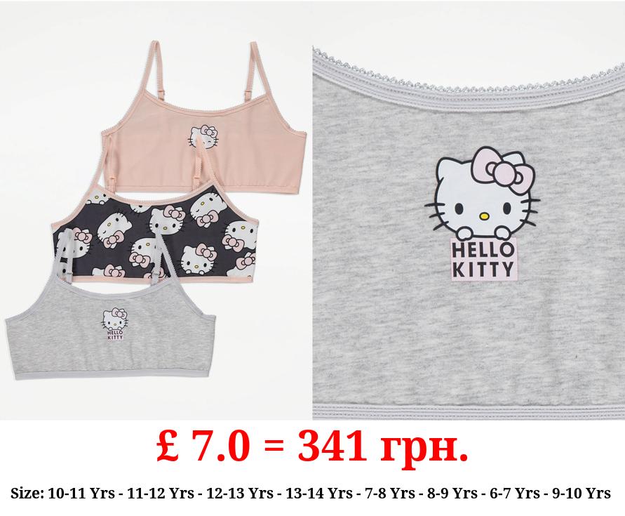 Hello Kitty Crop Tops 3 Pack