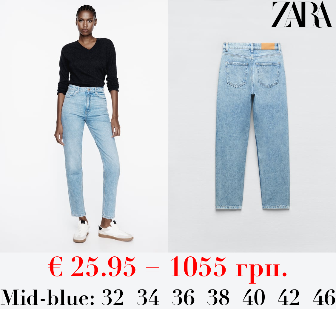Z1975 MOM-FIT HIGH-WAIST JEANS