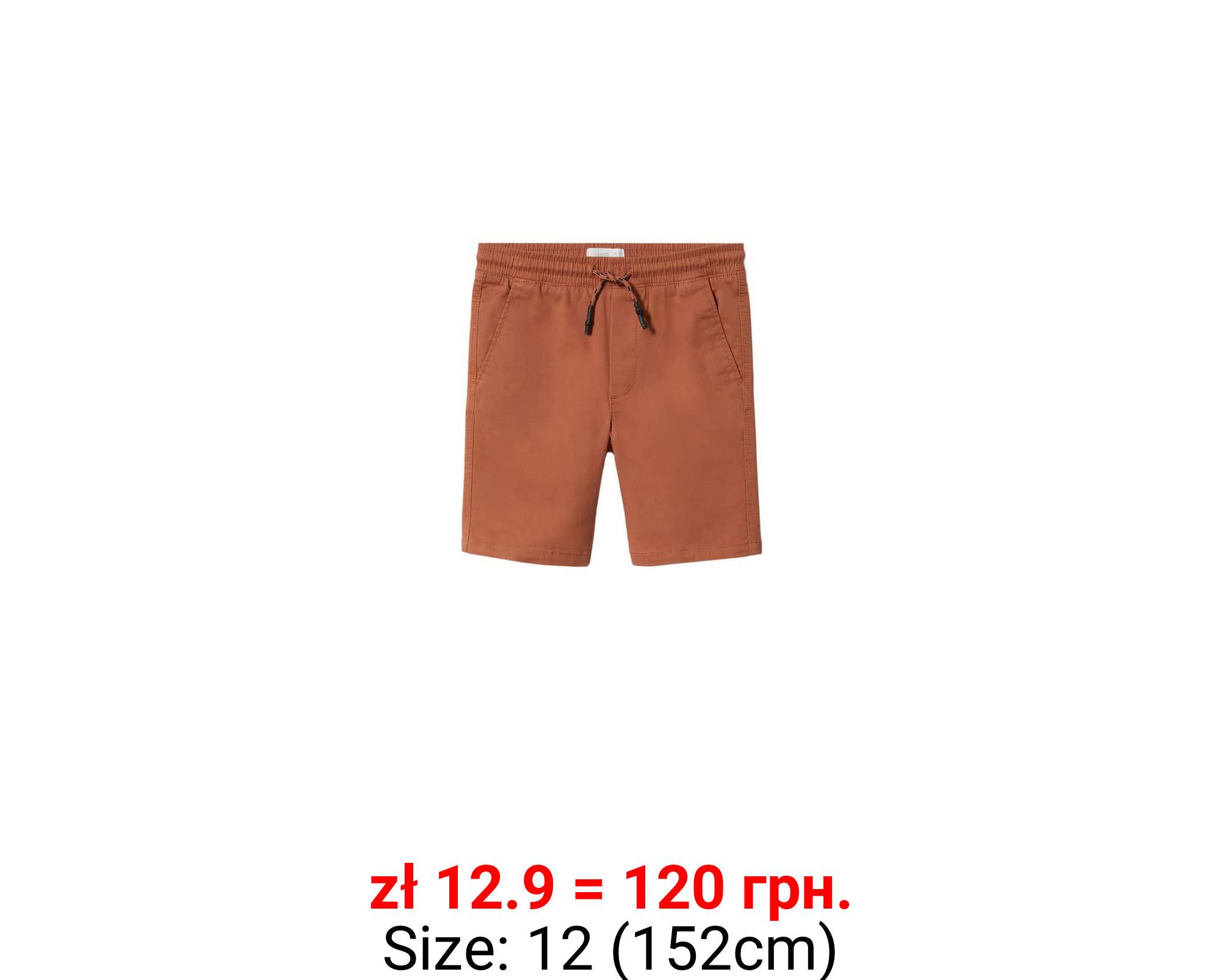 Bermudas algodón cordón