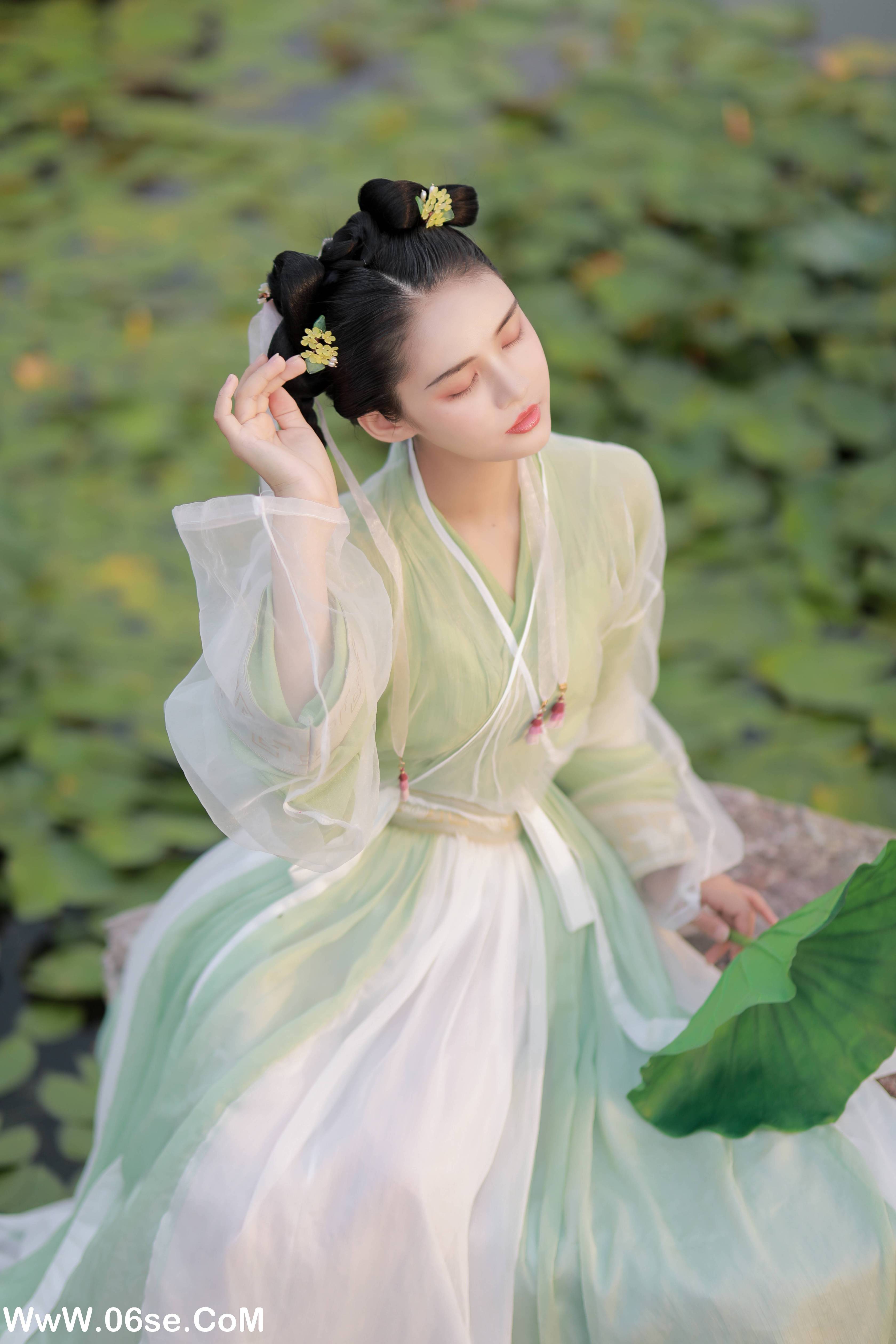 图片[22]-[YITUYU艺图语]2022.08.27 荷趣 溪木若颖[22+1P／110MB]-六色网