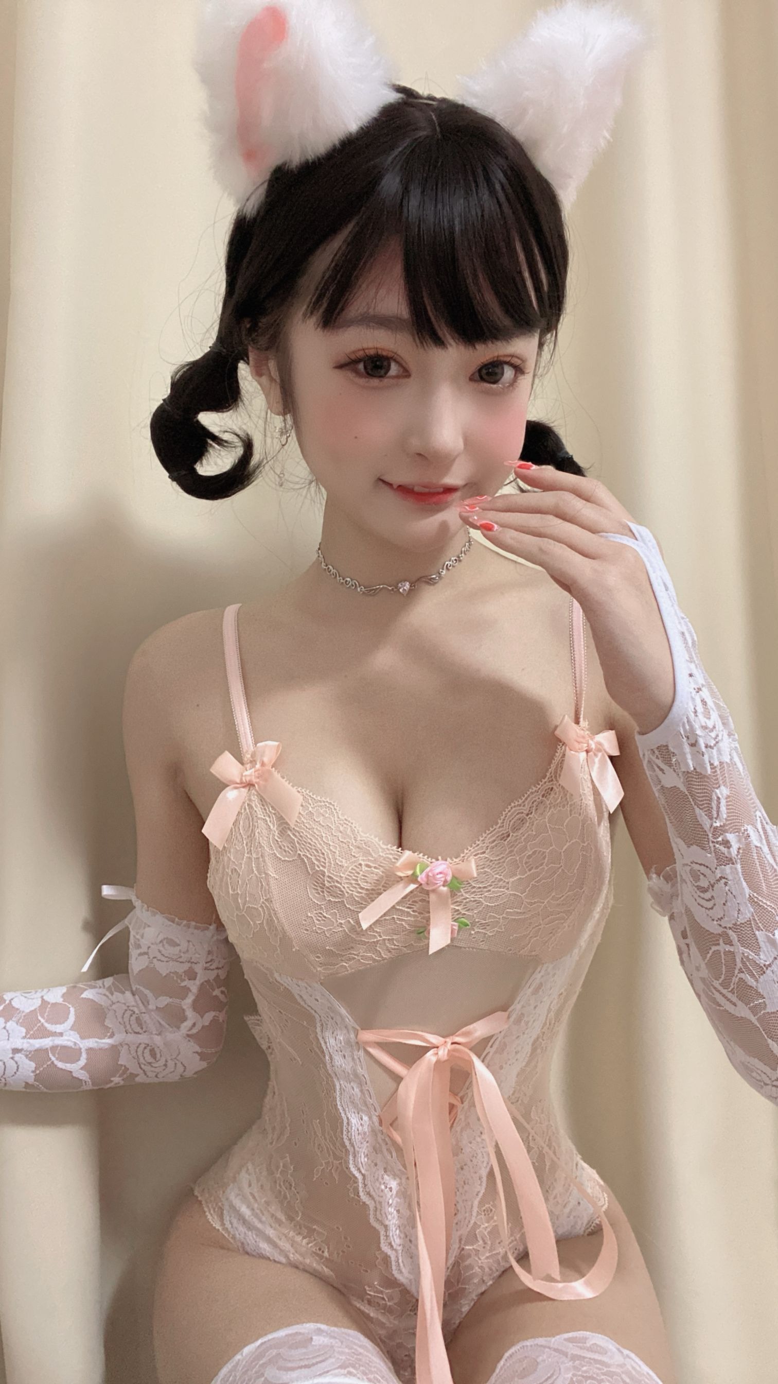 佳佳好难啊 法式猫耳娘 [40P2V-186MB] 33