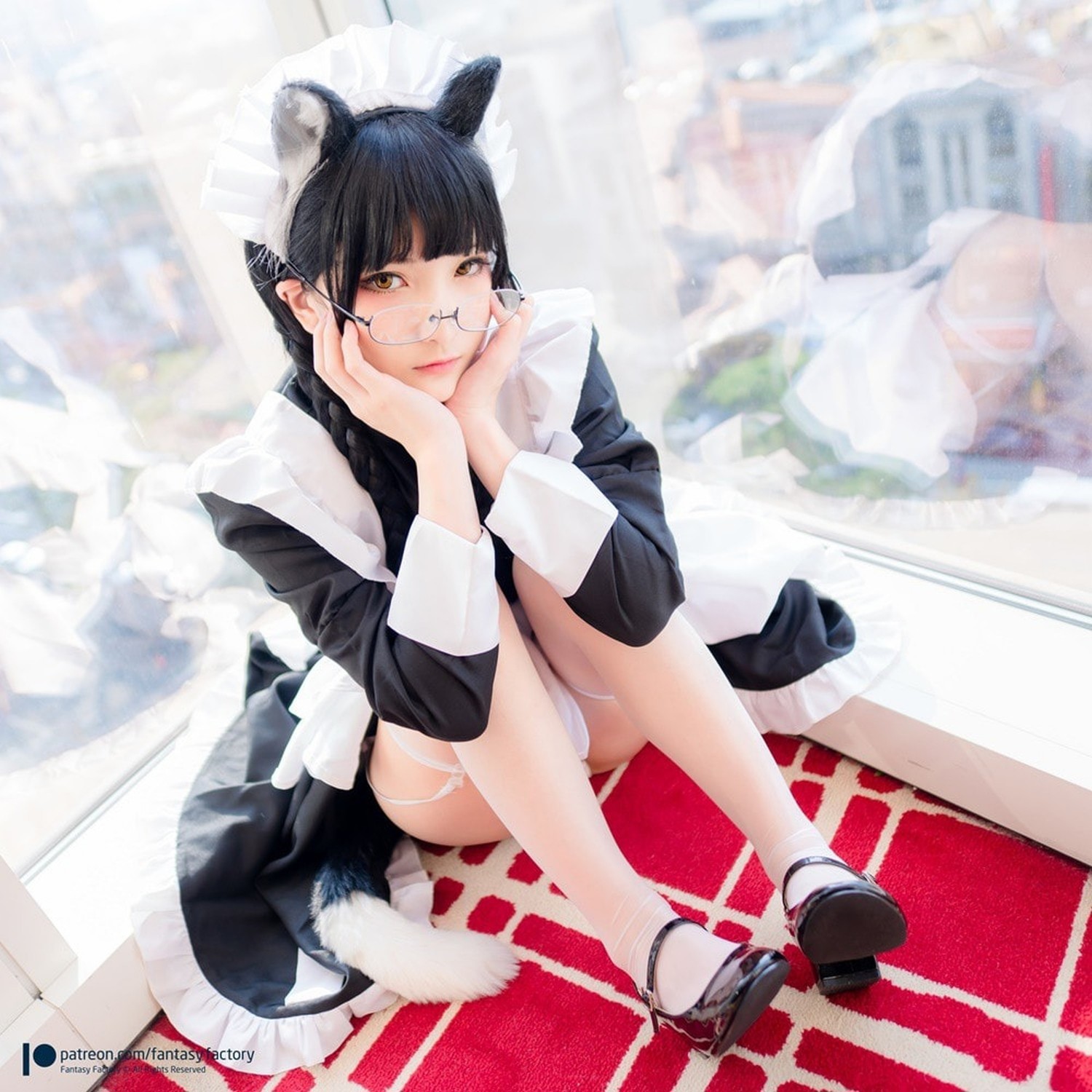 [網路收集系列] Sexy Neko Maid Cosplay 16