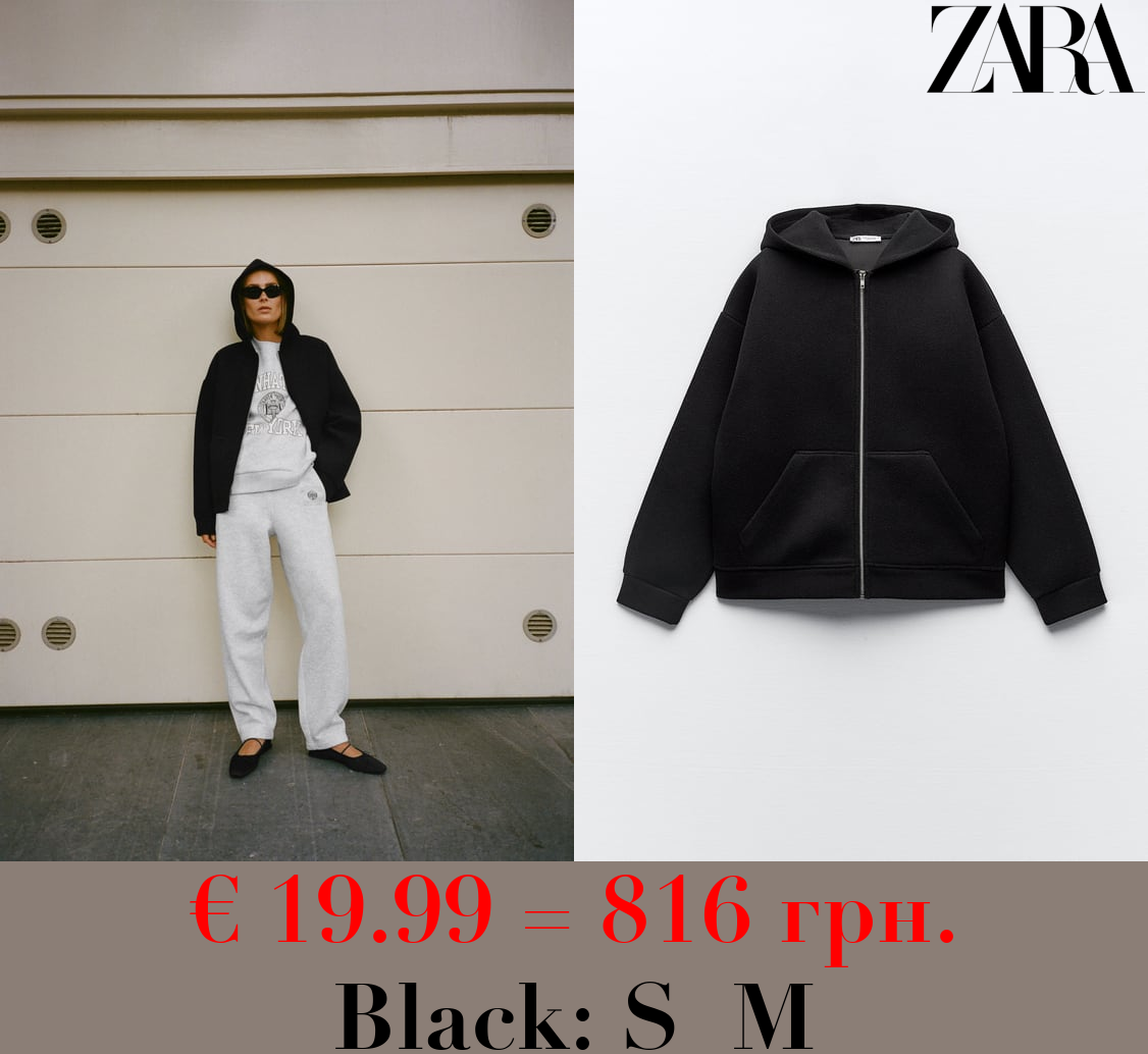 SOFT NEOPRENE-EFFECT BOMBER JACKET