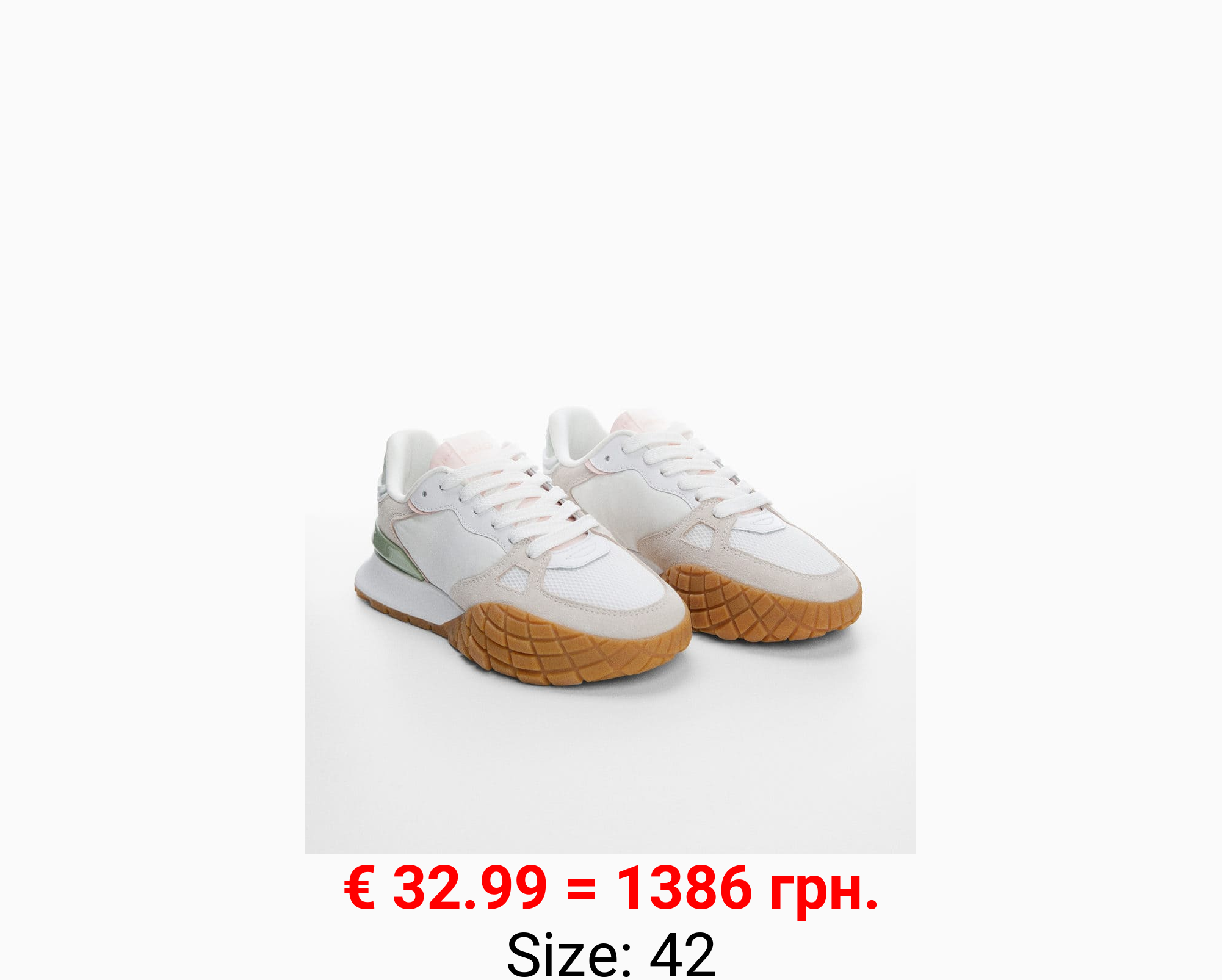 Deportivas piel suela contraste