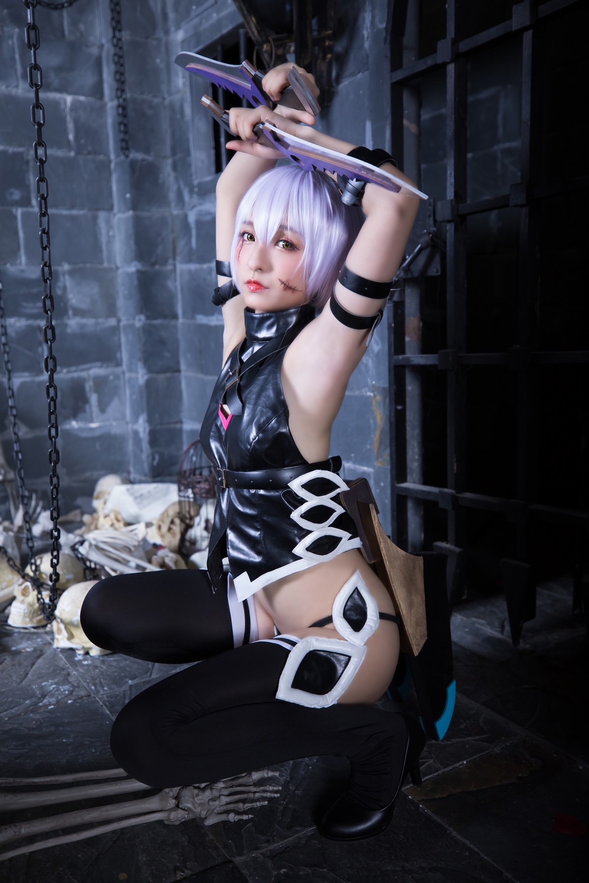 Cosplay 神楽坂真冬 绝对服从 16