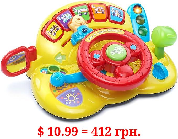 VTech Turn and Learn Driver (Frustration Free Packaging), Yellow