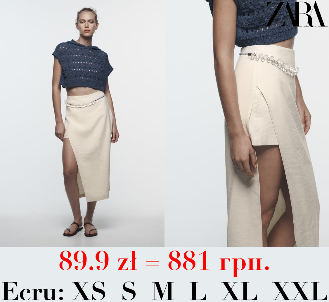 MIDI PAREO BERMUDA SHORTS