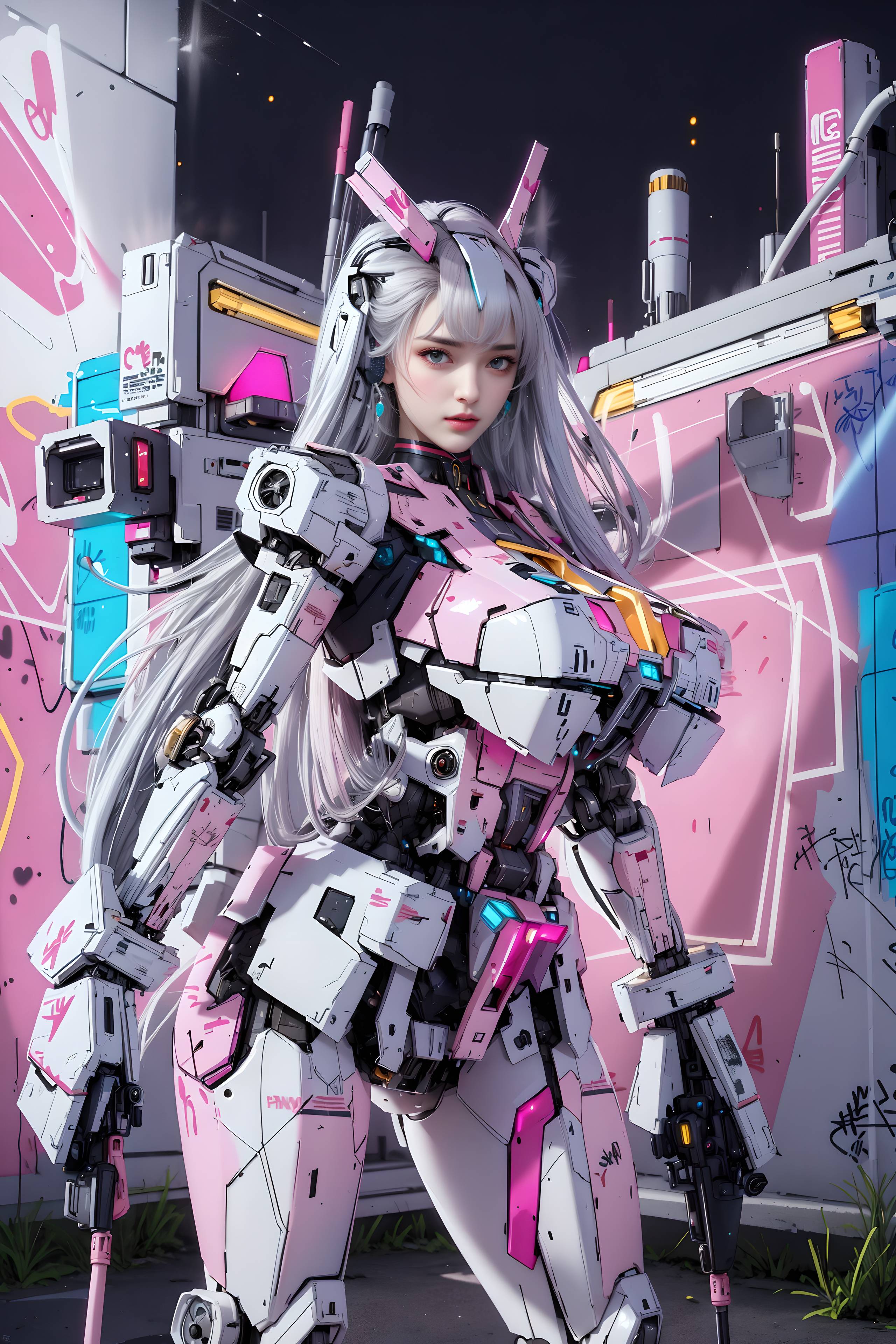 图片[39]-粉色高达_机甲少女-六色网