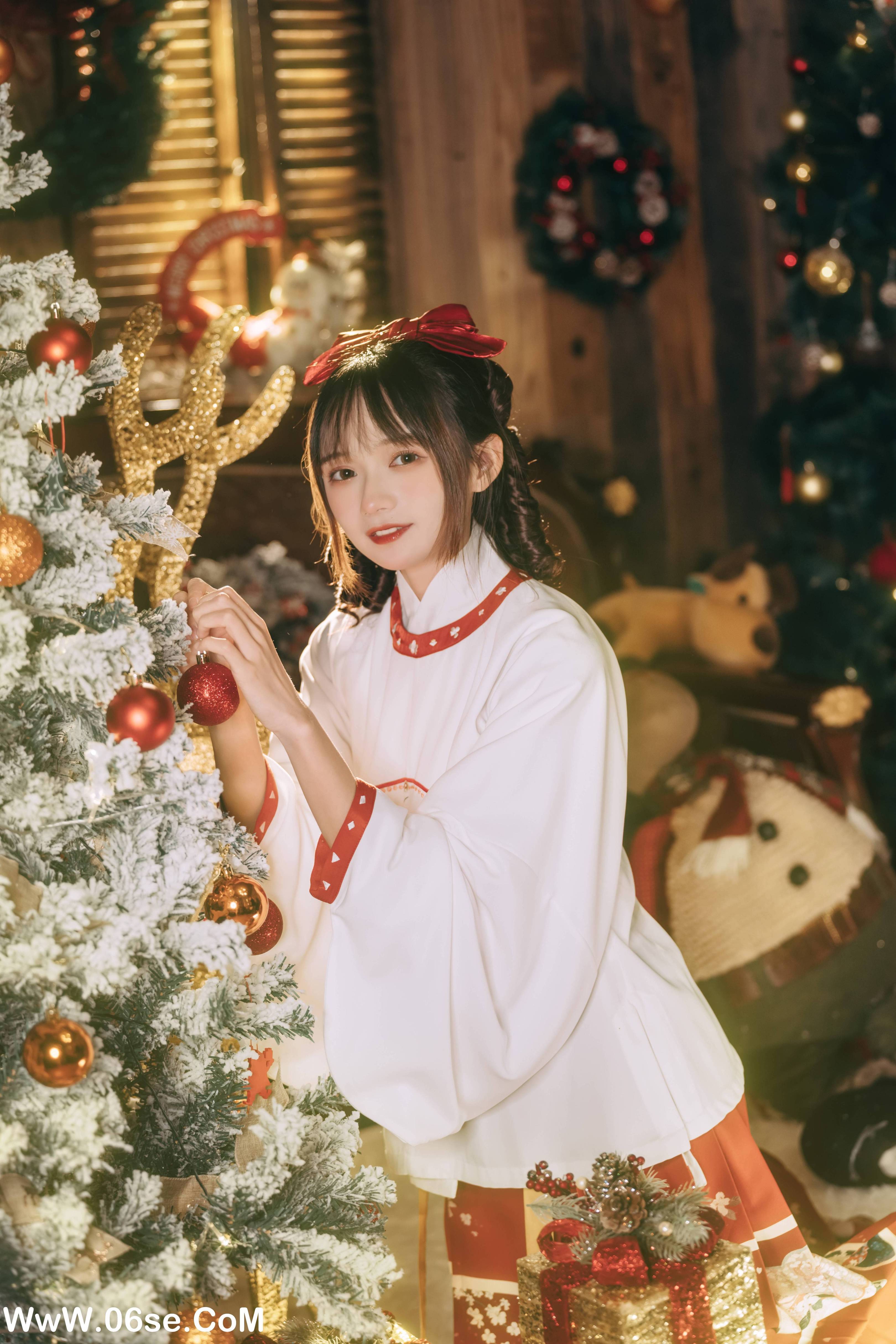 图片[7]-[YITUYU艺图语]2022.12.27 汉洋折衷的圣诞 兔子Zzz不吃胡萝卜[28+1P／194MB]-六色网