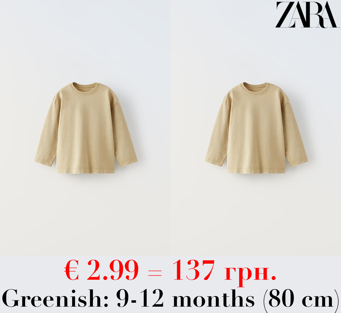 FADED-EFFECT T-SHIRT