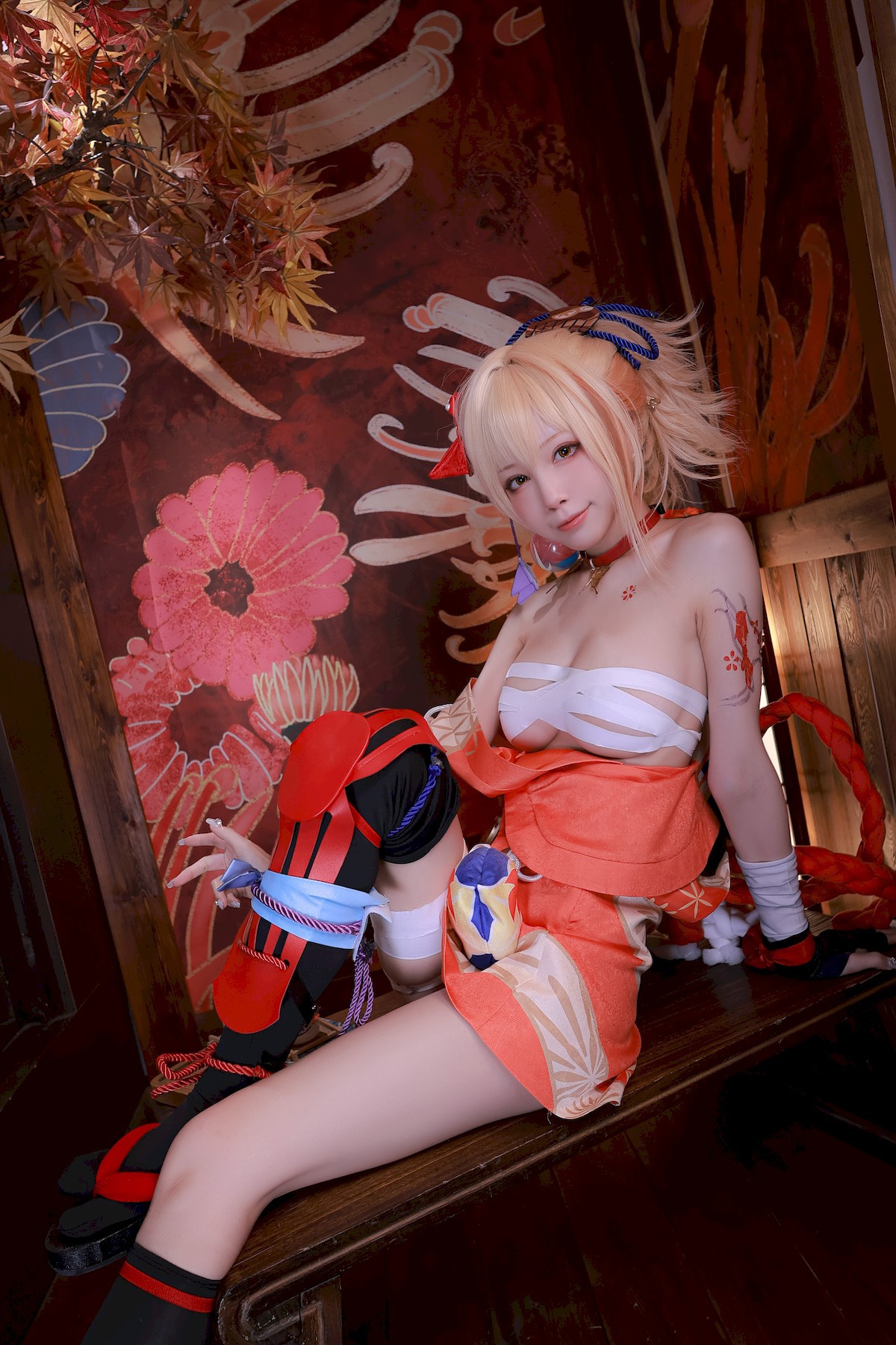 水淼aqua Cosplay 宵宫 Vol.01 21
