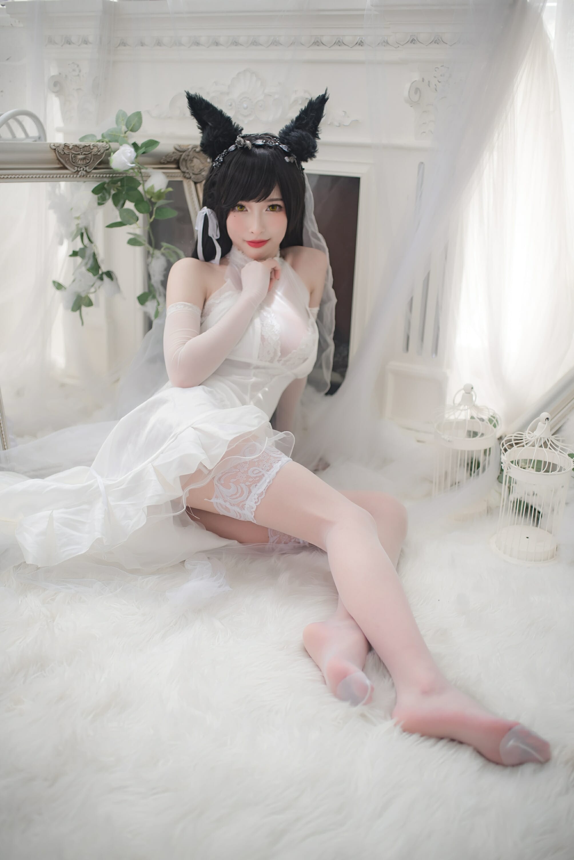 清水由乃-爱宕婚纱[49P1V] 34