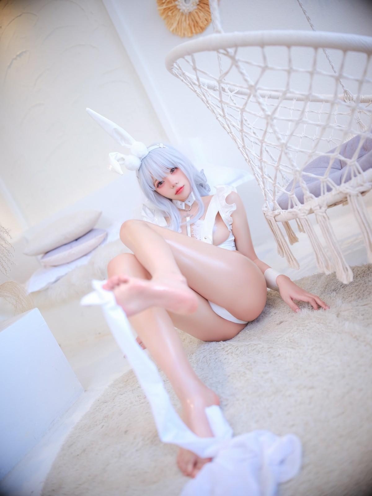 Cosplay 黏黏团子兔 恶毒兔女郎 17