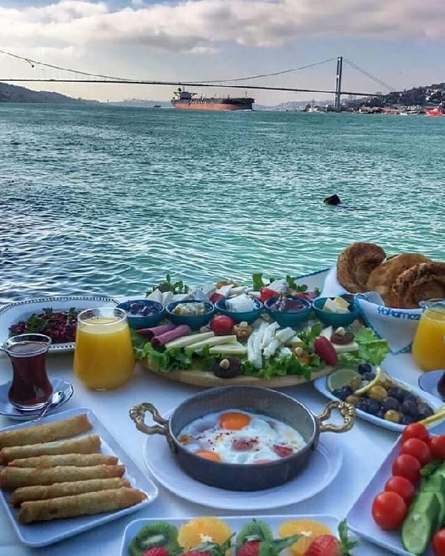 Турецкий завтрак фото красиво