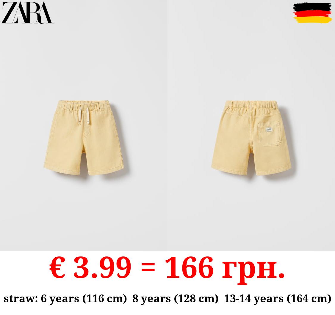 TWILL BERMUDA SHORTS