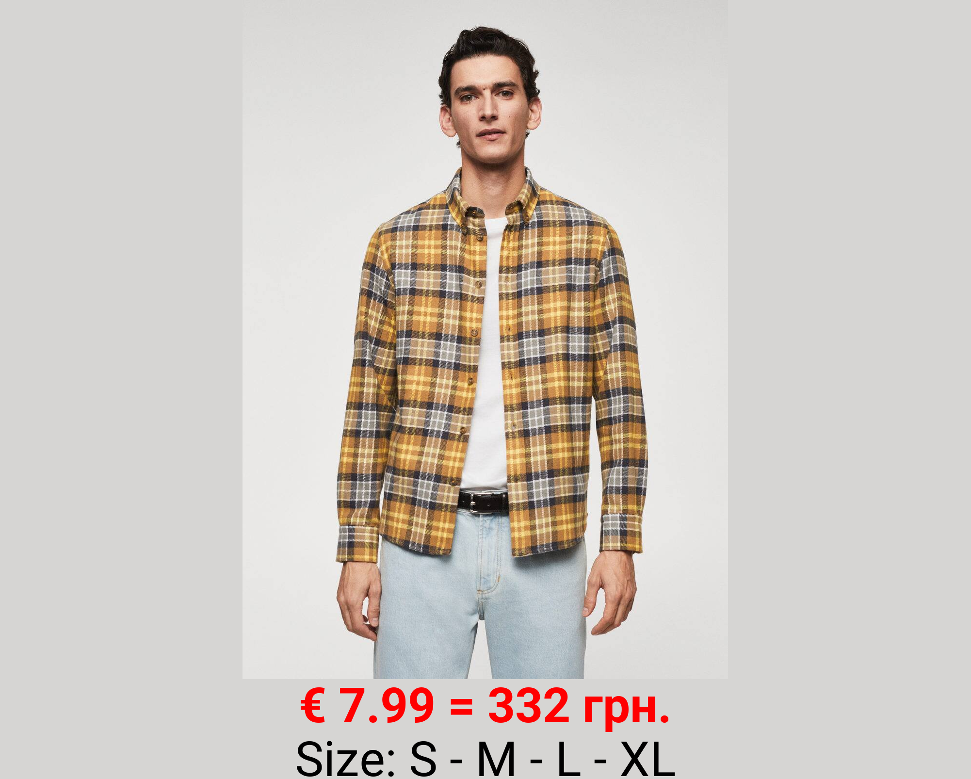 Camisa franela cuadros