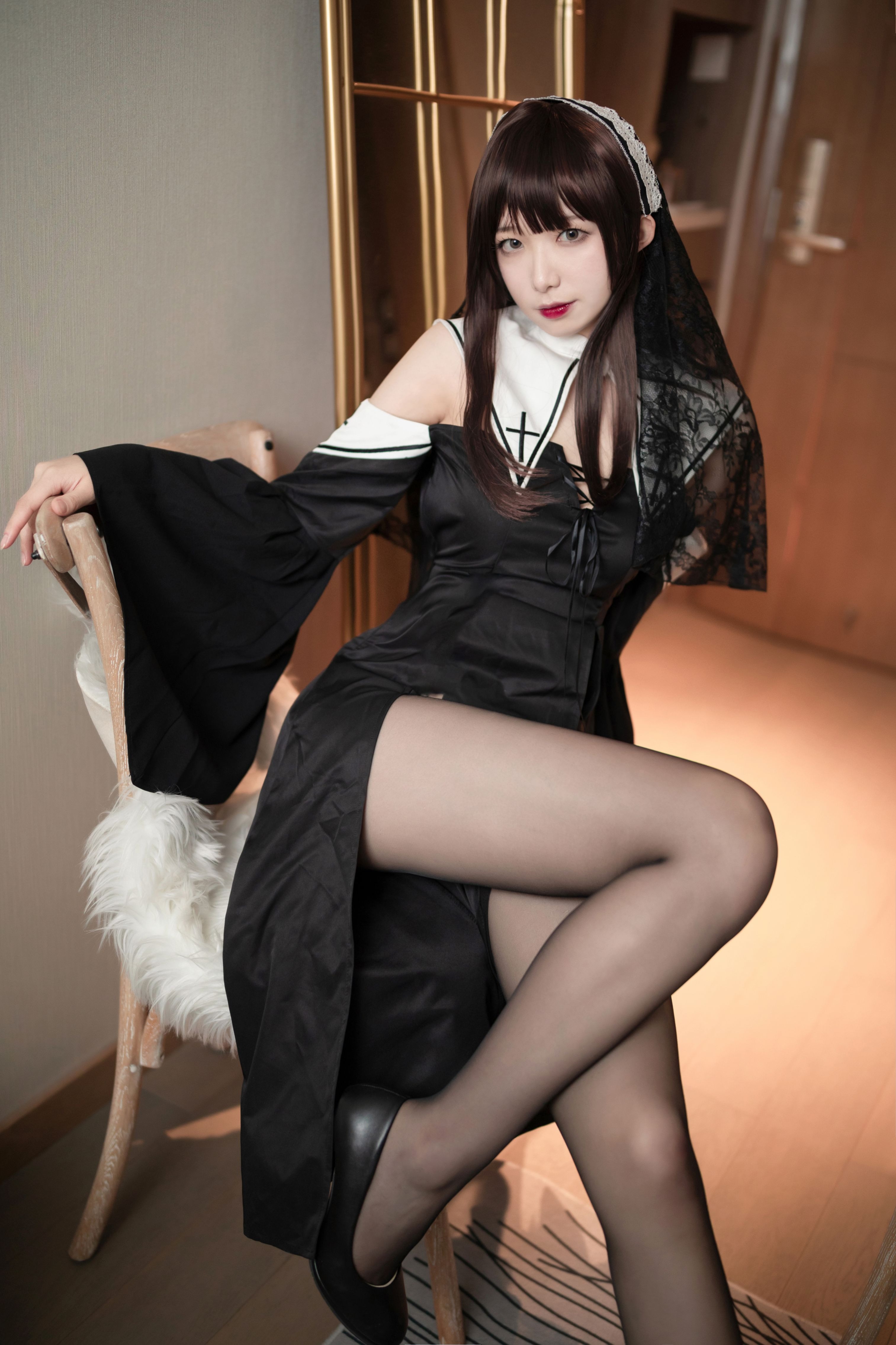 封疆疆v - NO.10 黑色修女 [40P-512MB] 41