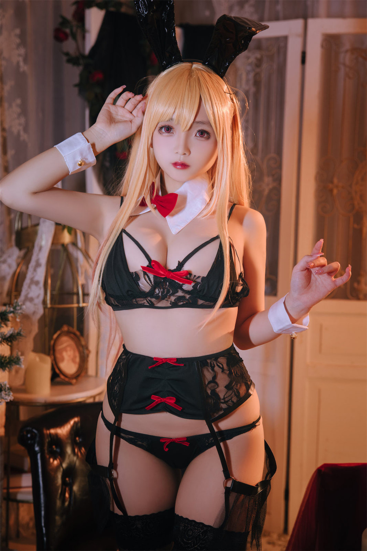 Cosplay 日奈娇 海梦兔子内衣 9