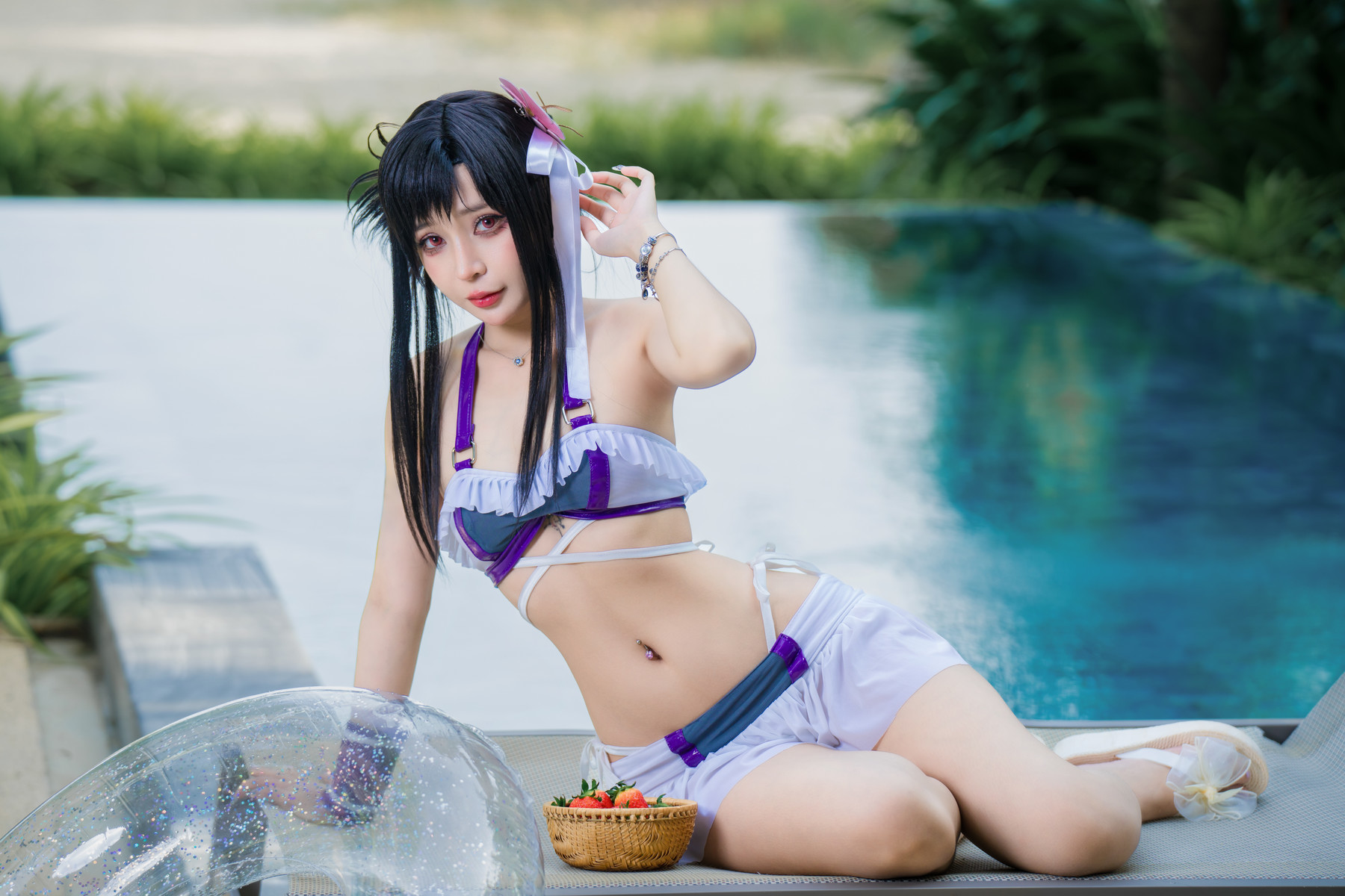 Cosplay Umeko.J Tifa Swimsuit Set.02 2
