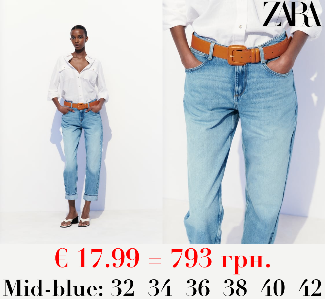Z1975 MID-RISE BOYFRIEND JEANS