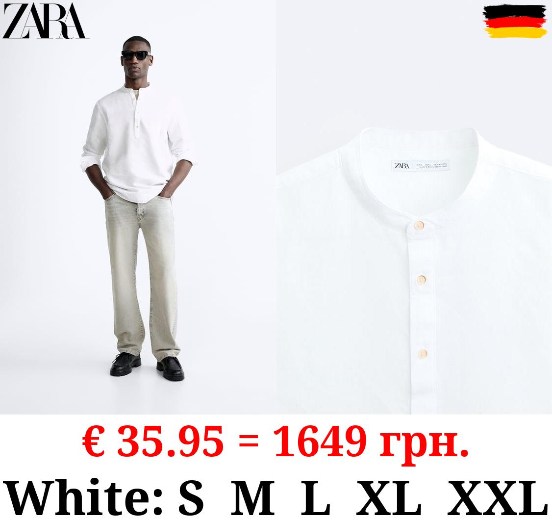 COTTON - LINEN SHIRT