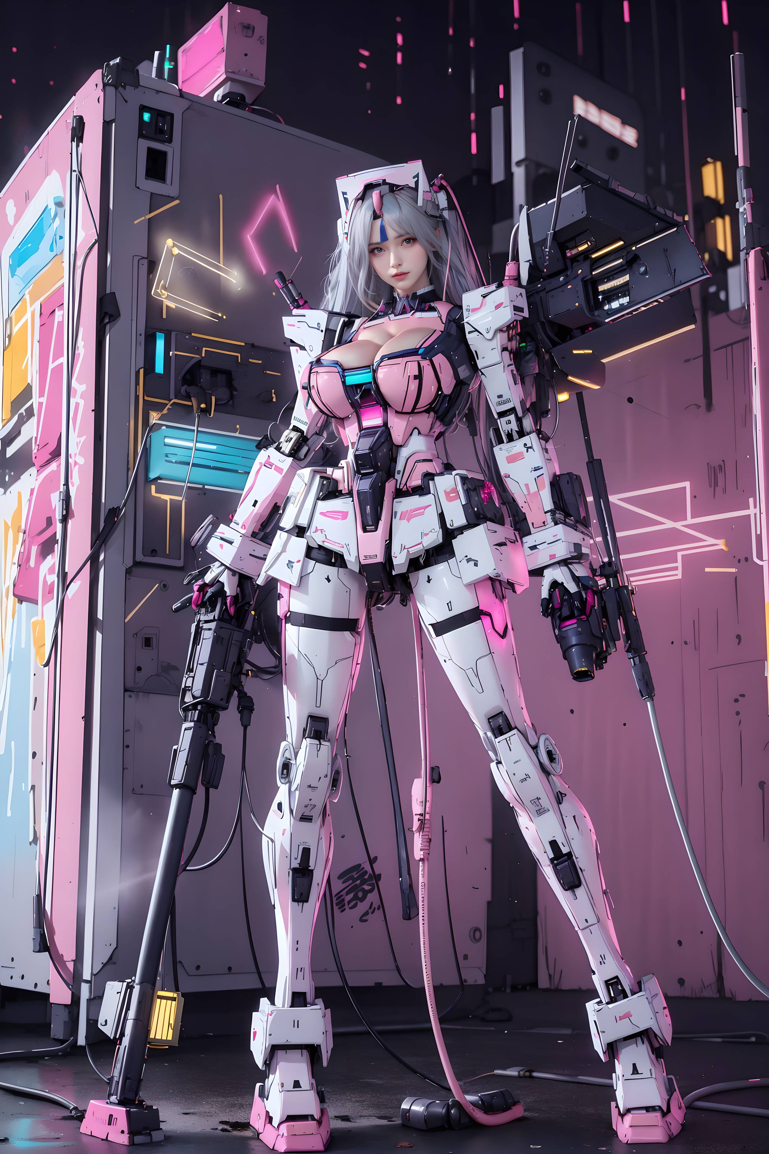 图片[32]-粉色高达_机甲少女-六色网