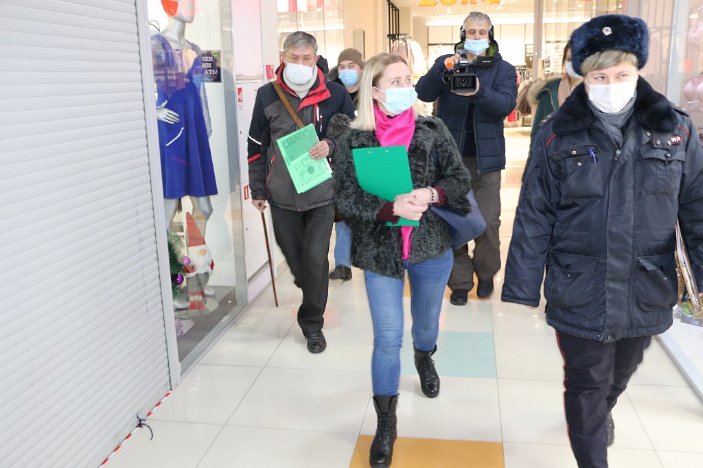 Рейды по соблюдению антиковидных мер в Хабаровске проводят в усиленном режим