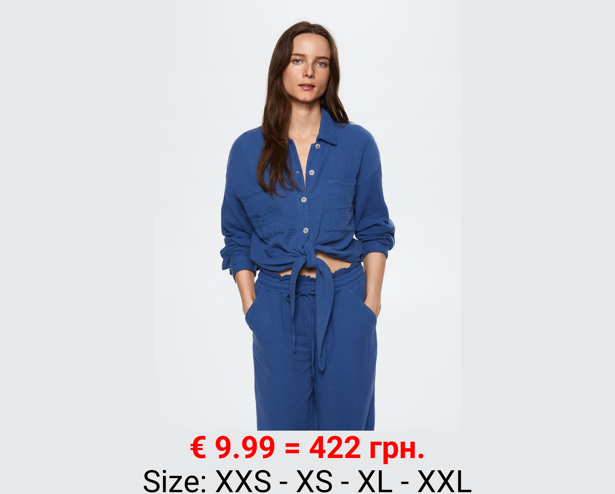 Camisa algodón bambula