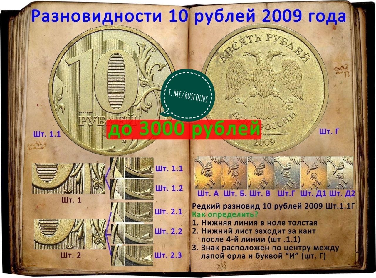 10 разновидностей