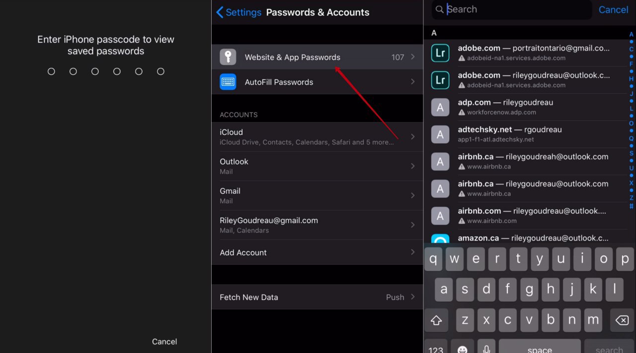 Баг в iOS 13 позволяет просмотреть все пароли