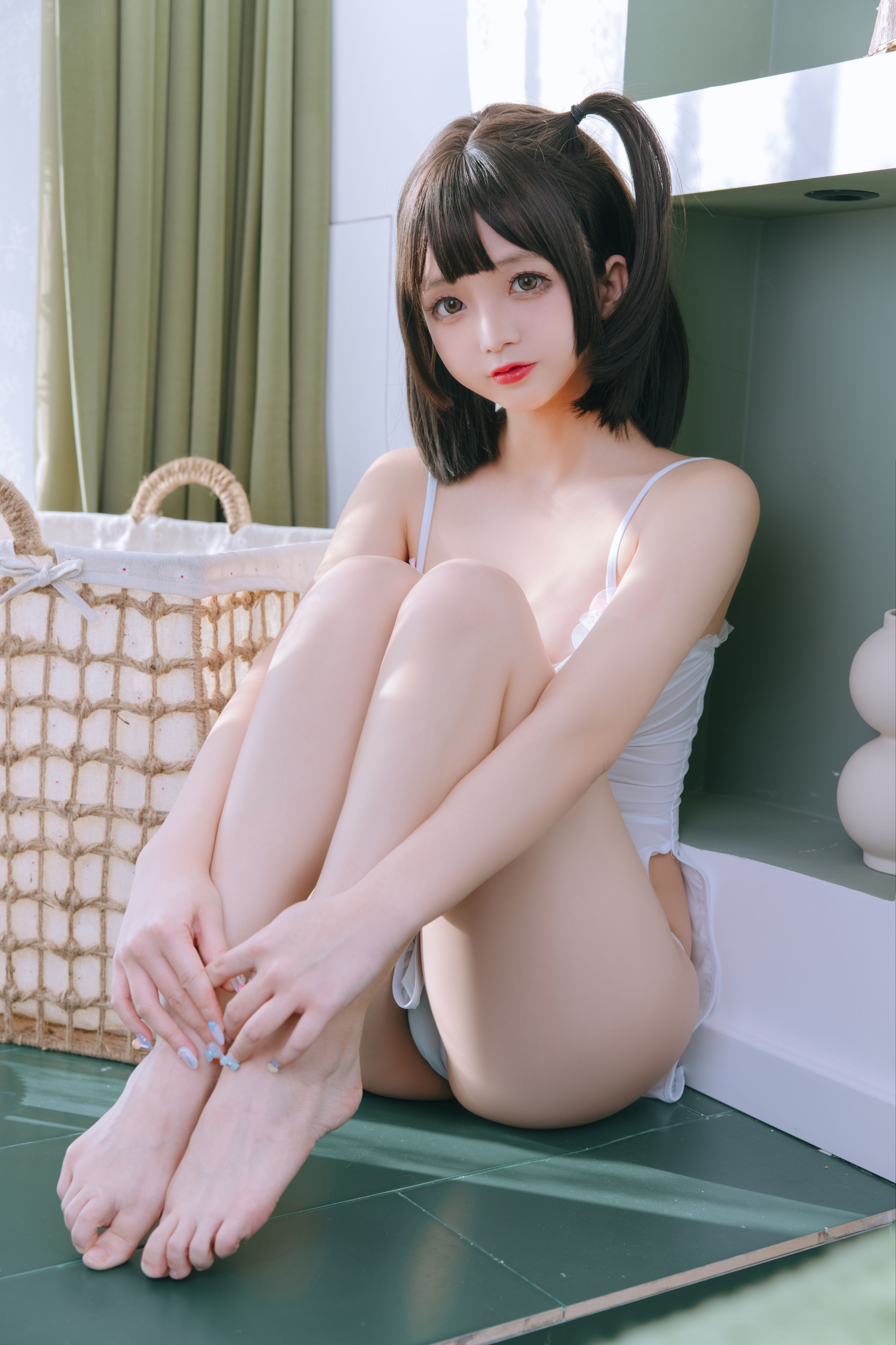 日奈娇 - 湿身小白裙 [97P-1.06GB] 9