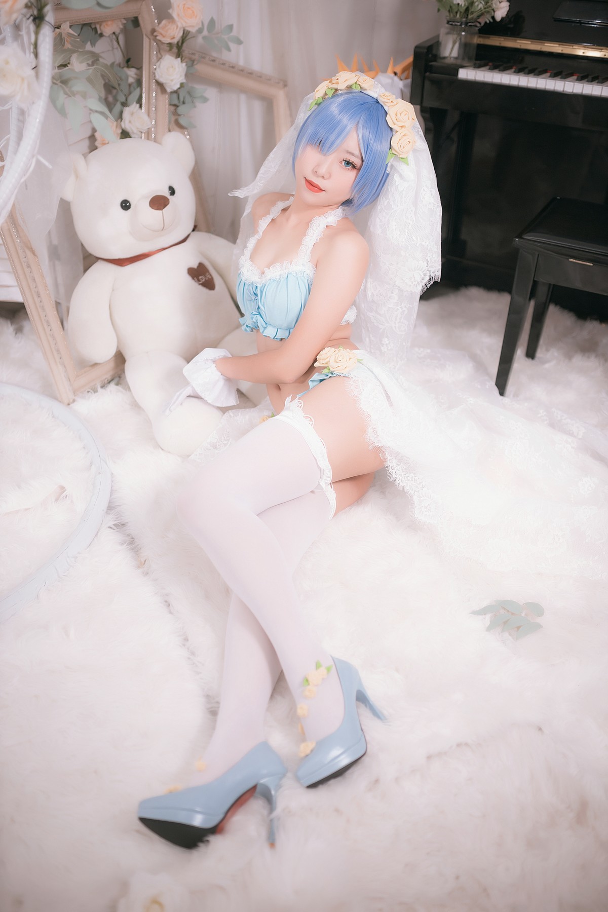 Cosplay Money冷冷 蕾姆 5