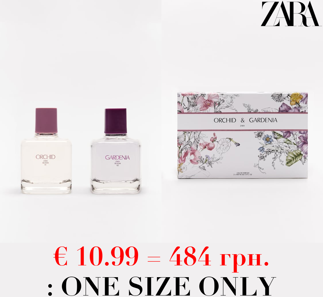 GARDENIA 90 ML / 3.04 oz + ORCHID 90 ML / 3.04 oz