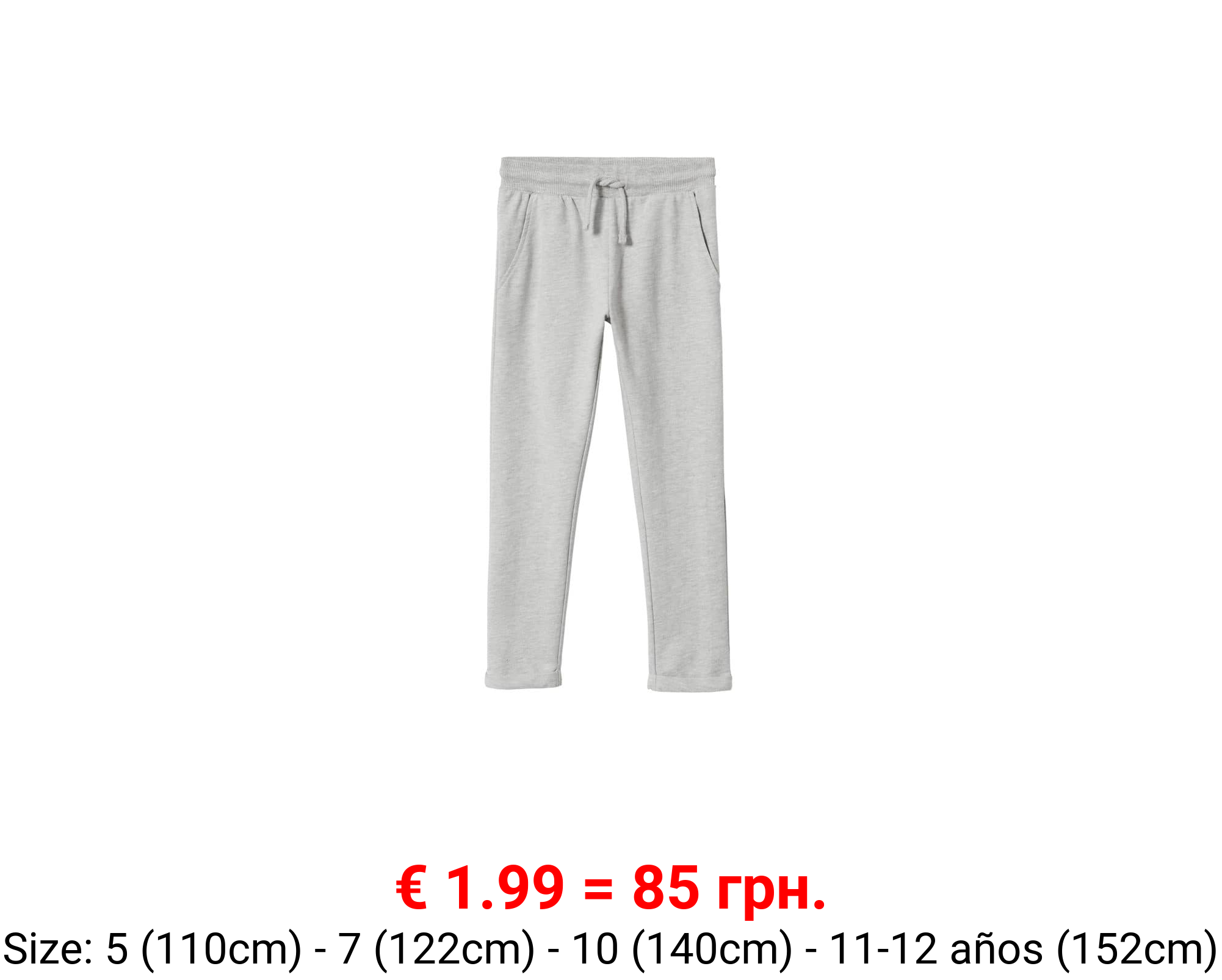 Pantalón jogger algodón