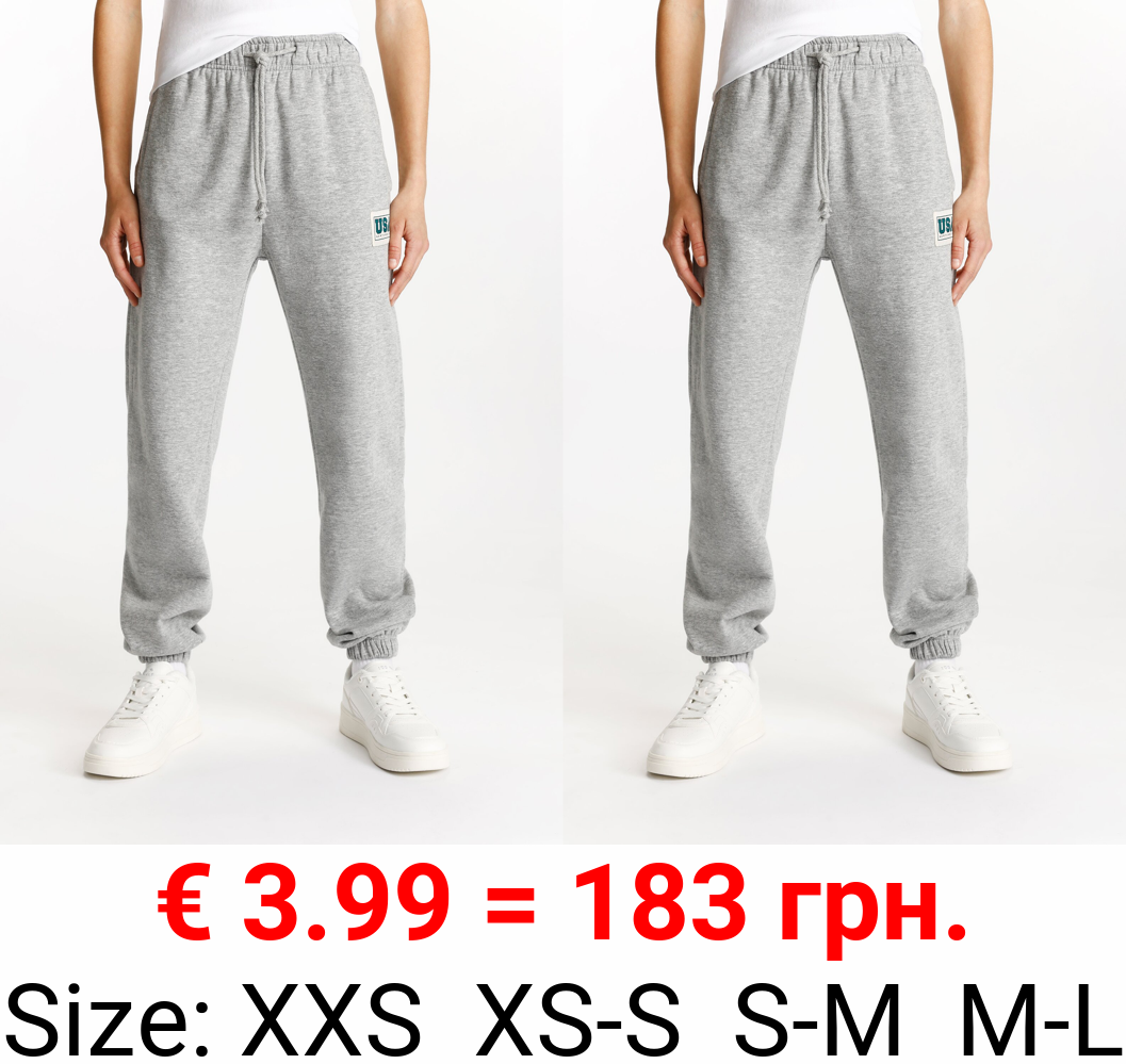 Plush joggers