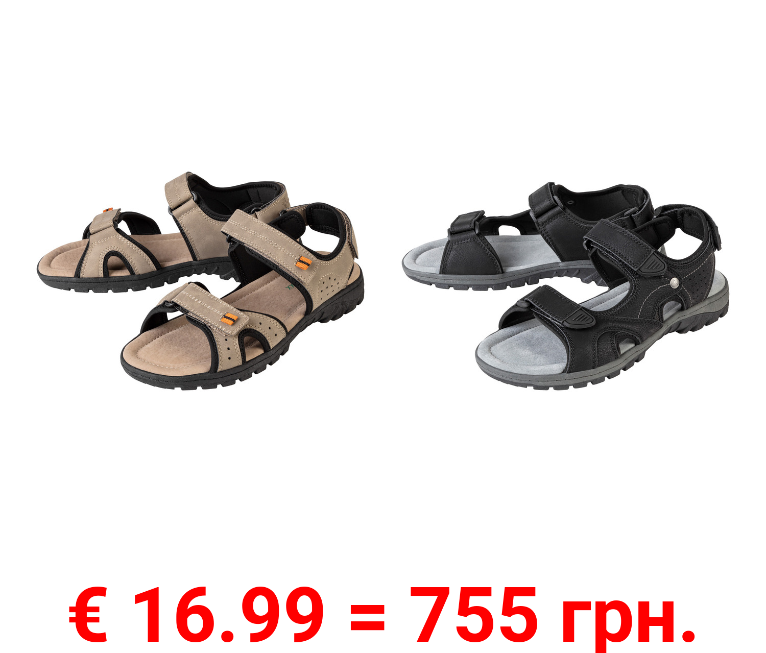 Herren Sandalen mit Footflexx-Shock-Absorber