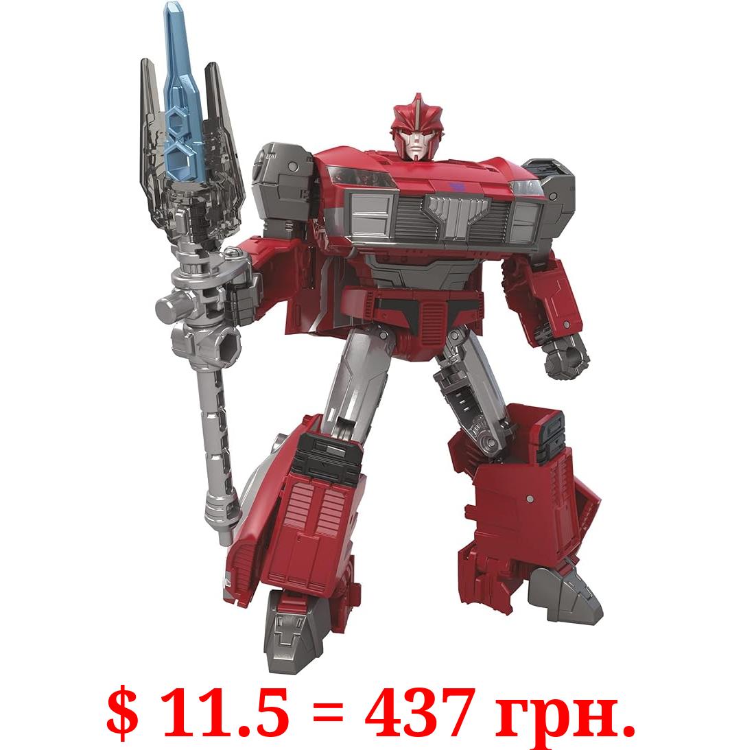 Transformers Toys Generations Legacy Deluxe Prime Universe Knock-Out Action Figure - Kids Ages 8 and Up, 5.5-inch
