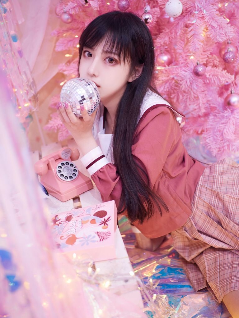 Shika小鹿鹿-内衣图包、尼禄礼服、日系写真、圣诞、万花旗袍[70P] 47